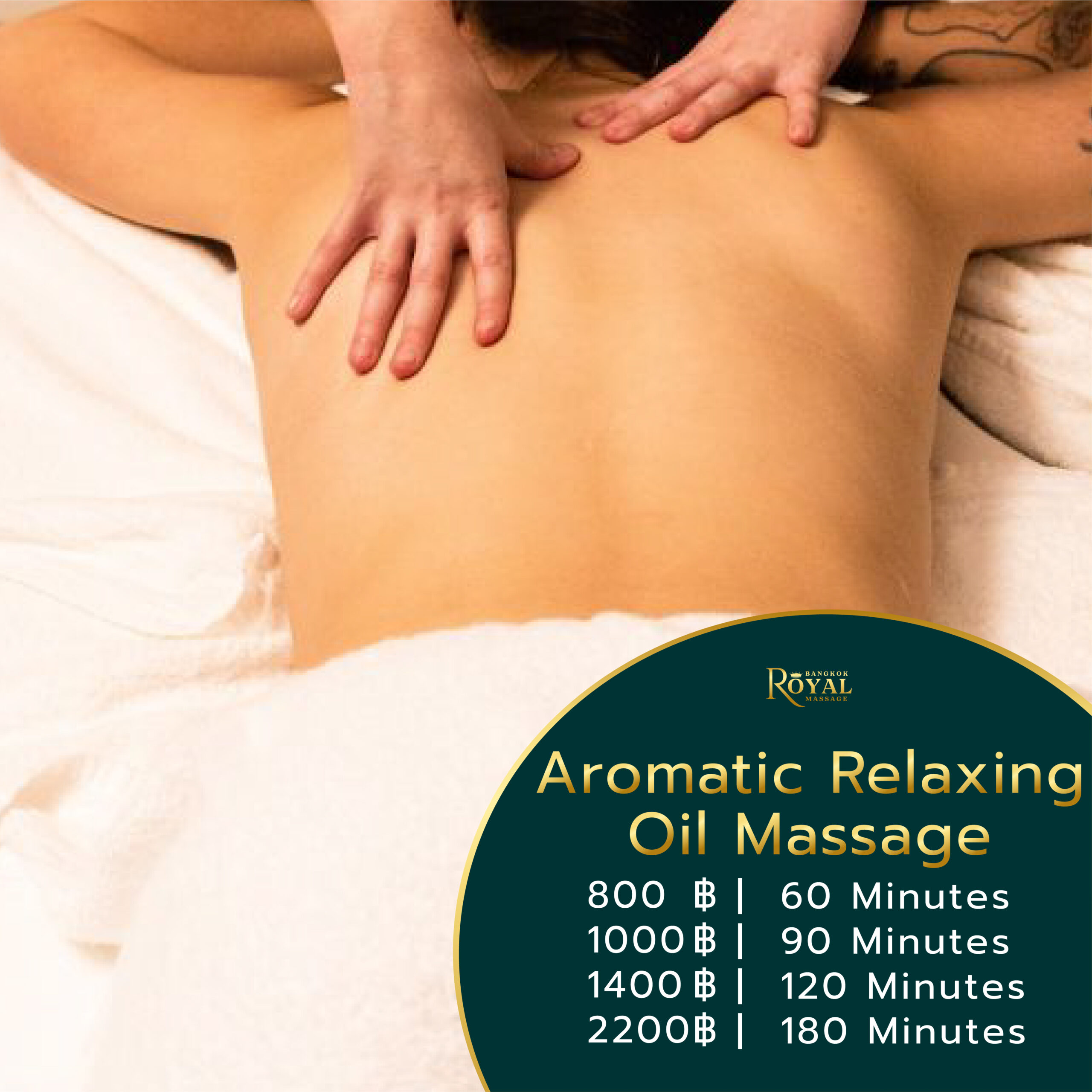 Aromatic Relaxing Oil Massage